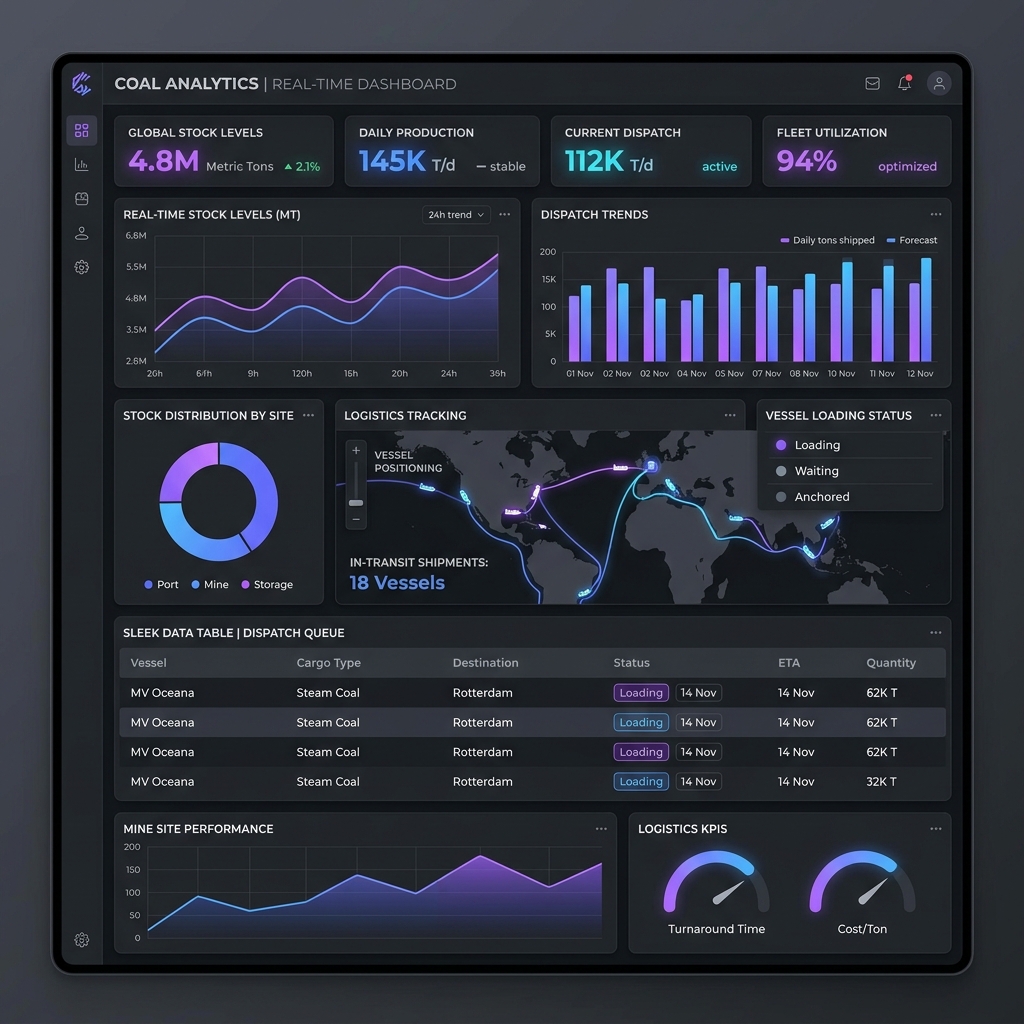 CoalFlow Analytics Platform