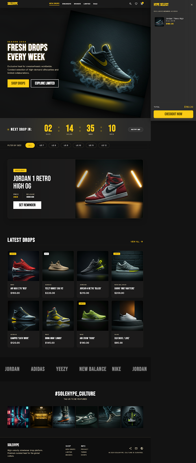 SoleHype Sneakers