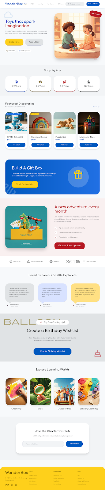 WonderBox Educational Toys